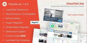 FlatAds Classified Ads WordPress Theme 1.9破解版主题