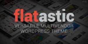 Flatastic Versatile Multi Vendor WordPress Theme 1.8.3破解版主题