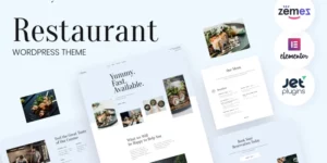 Flavory Restaurant and Cafe WordPress Theme 1.0.1破解版主题