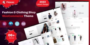 Flaxoc Fashion Store WooCommerce Theme 1.0破解版主题