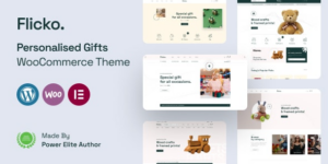 Flicko Pesonalised Gifts WooCommerce WordPress Theme 1.0.2破解版主题
