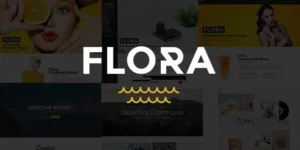 Flora Responsive Creative WordPress Theme 1.7.3.2破解版主题