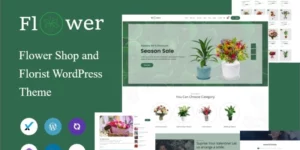 Flower Shop and Florist WordPress Theme 1.0.0破解版主题