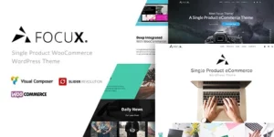 Focux Multi-Purpose Single Product WooCommerce WordPress Theme 2.0.0破解版主题