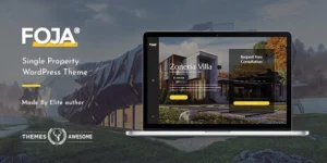 Foja | Single Property WordPress Theme 1.5破解版主题