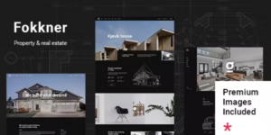 Fokkner Real Estate and Property Theme 1.1破解版主题