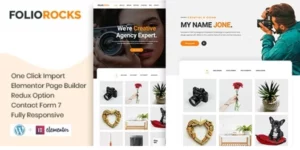 Foliorocks Minimal Portfolio WordPress Theme 1.0.0破解版主题