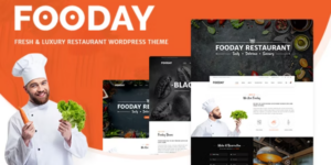 Fooday Fresh Luxury Restaurant WordPress Theme 1.4.3破解版主题