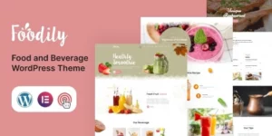 Foodily Food and Beverage WordPress Theme 1.0破解版主题