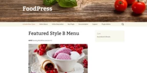 Foodpress ( WordPress Theme For Food Restaurant 1.4.4破解版主题