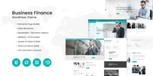 Forby Business Finance WordPress Theme 1.0.2破解版主题