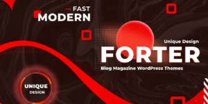 Forter Magazine and Blog WordPress Theme 1.3破解版主题