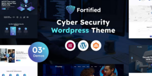 Fortified | IT Cyber Security WordPress Theme 1.0 1.0破解版主题