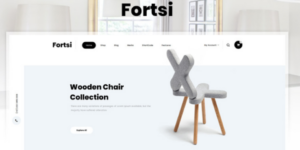 Fortsi Minimal Furniture Store Elementor WooCommerce Responsive Theme 1.0破解版主题