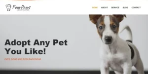 Four Paws Pet Services Multipurpose Classic WordPress Elementor Theme WordPress Theme 1.0.0破解版主题
