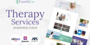 FourthEye Therapy Services Multipurpose Classic WordPress Elementor Theme WordPress Theme 1.0.0破解版主题