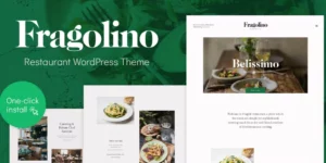 Fragolino Exquisite Restaurant WordPress Theme 1.0.9破解版主题