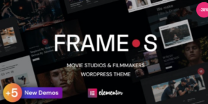 Frames Movie Studios Filmmakers WordPress theme 1.3.9破解版主题