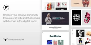 Fraxos Creative Portfolio WordPress Theme 1.8破解版主题