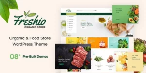 Freshio Organic Food Store WordPress Theme 2.2.0破解版主题
