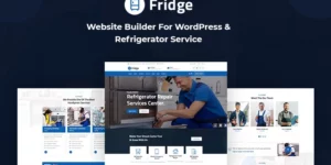 Fridge Website Builder For WordPress Refrigerator Service WordPress Theme 1.0.0破解版主题