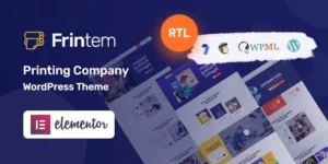 Frintem Printing Company WordPress Theme 1.0.4破解版主题
