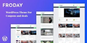 Froday – Coupons and Deals WordPress Theme 2.6.0破解版主题