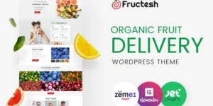 Fructesh Organic Fruits Delivery Multipurpose Modern WordPress Elementor Theme WordPress Theme 1.0.1破解版主题