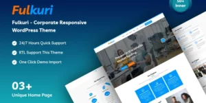 Fulkuri Corporate Business WordPress Theme 1.0.0破解版主题