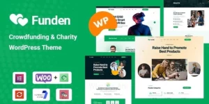 Funden Crowdfunding Charity WordPress Theme 1.1.8破解版主题