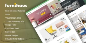 Furnihaus Responsive Furniture WooCommerce Theme 1.1.1破解版主题