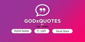 GODxQUOTES by GODxTHEMES 1.0.0破解版插件