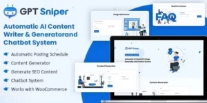 GPT Sniper Automatic AI Content Generator and Chatbot WordPress Plugin 1.0.1破解版插件