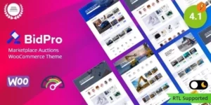 GRBid Multi-Vendor Auctions Theme 4.1破解版主题