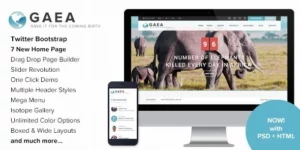 Gaea Environmental WordPress Theme 2.9.2破解版主题