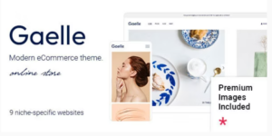 Gaelle Elementor eCommerce Theme 1.0.1破解版主题