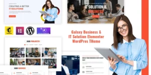 GalaxyPro Consulting and IT WordPress Theme 1.0.0破解版主题