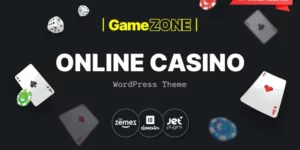 GameZone Online Casino WordPress theme WordPress Theme 1.0.1破解版主题
