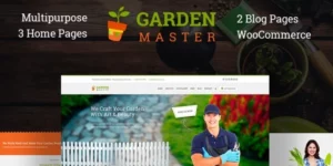 Garden Master WordPress Theme 2.0破解版主题