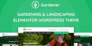 Gardener Gardening and Landscaping WordPress Elementor Theme WordPress Theme 1.1.2破解版主题