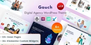 Gauch IT Services Company Digital Business Agency WordPress Theme 1.9破解版主题