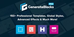 GenerateBlocks Pro 1.6.0-rc 1.7.1破解版插件