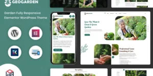 GeoGarden Gardening and Landscaping WordPress Elementor Theme WordPress Theme 1.0破解版主题
