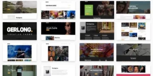 Gerlong Responsive One Multi Page Portfolio Theme 1.1.6破解版主题