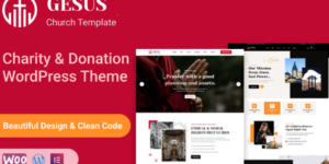 Gesus – Charity Donation WordPress Theme 1.0.0破解版主题