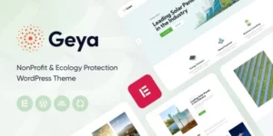 Geya NonProfit Ecology Protection WordPress Theme 1.6破解版主题