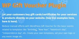 Gift Cards Pro WP Gift Voucher Plugin 4.2.8破解版插件