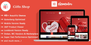Gifts Shop | Handmade Souvenirs WooCommerce WordPress Theme 2.1.3破解版主题
