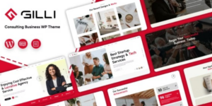 Gilli Business Consulting WordPress Theme 1.0.6破解版主题