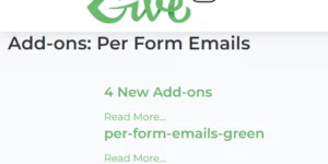 GiveWP Per Form Emails 1.1破解版插件